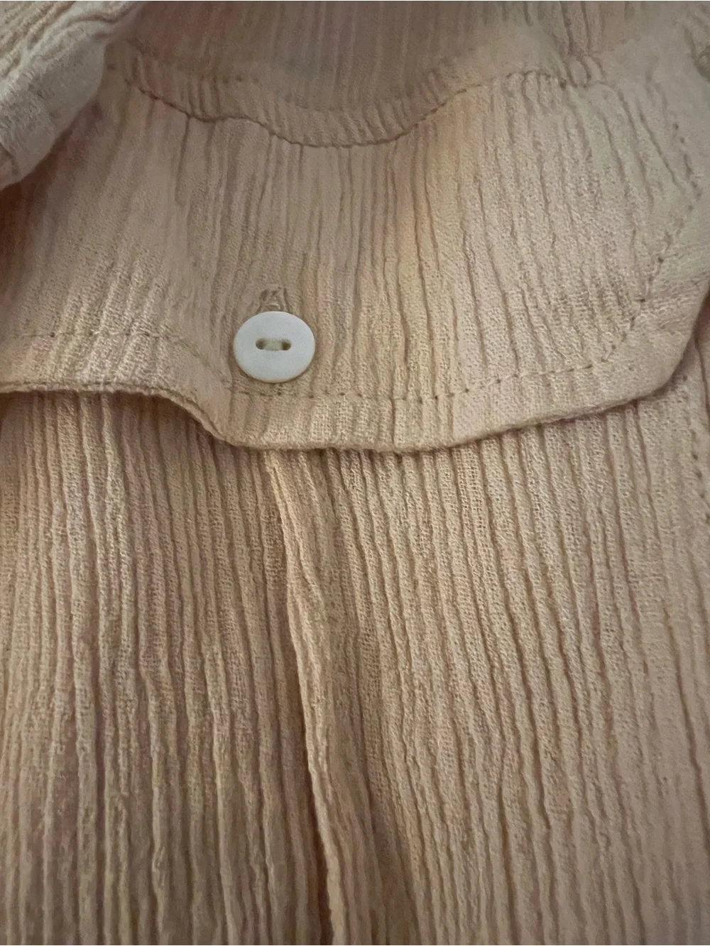 Calypso St. Barth Lightweight Mustard Shirt Coverup